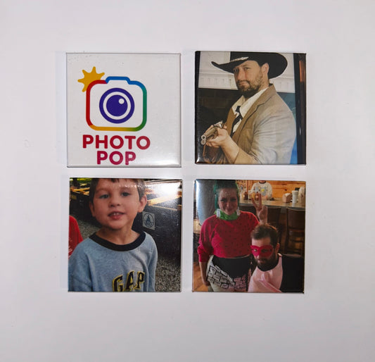 4 pack of 2x2in Magnets